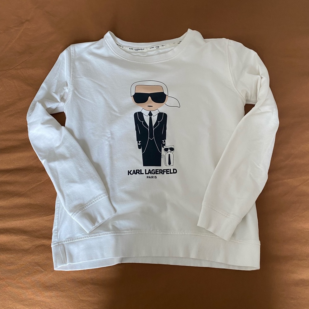 Karl Lagerfeld Crew Neck Sweatshirt
